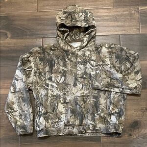 Hollister Med Camo Hoodie Sweatshirt